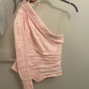Zara one shoulder top